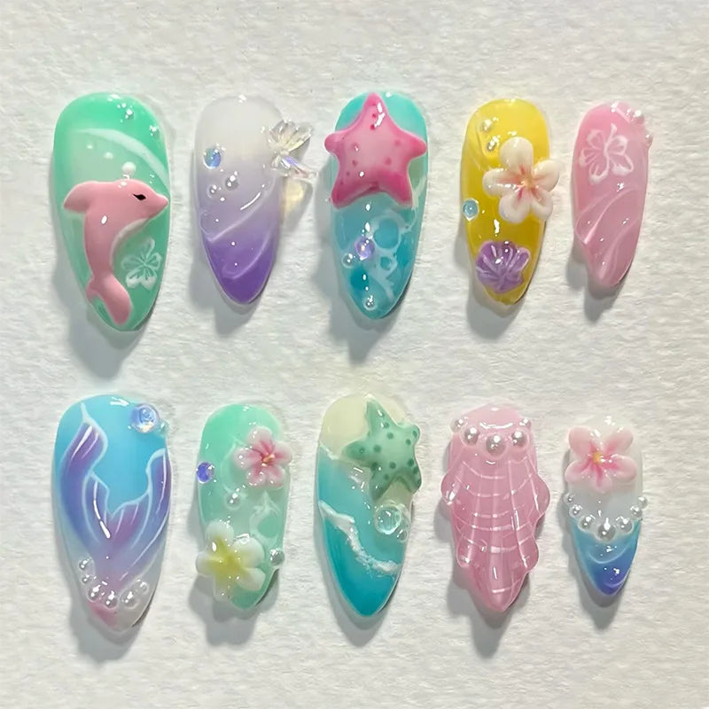 24Pcs 3D Design Nails