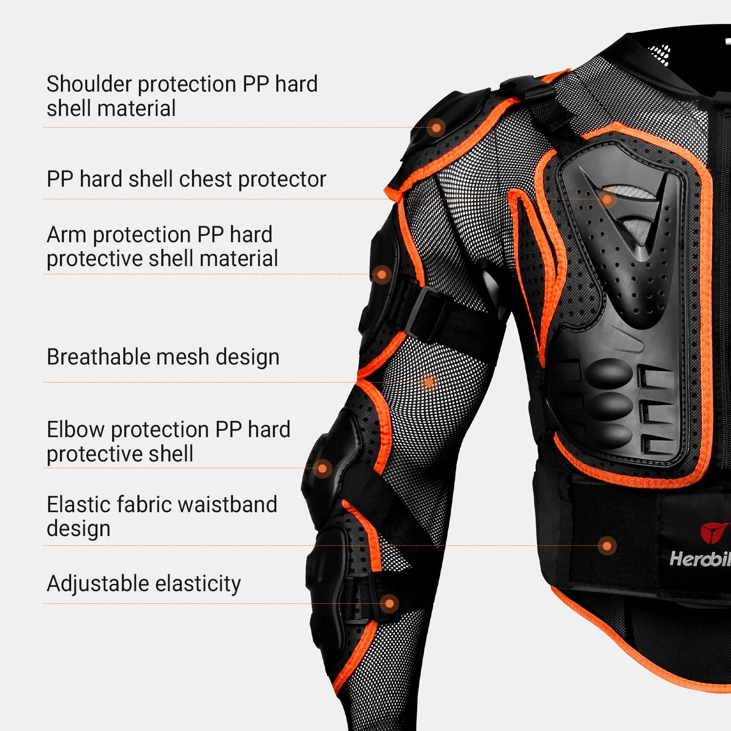 Full Body Protection Jackets Motocross S-4XL