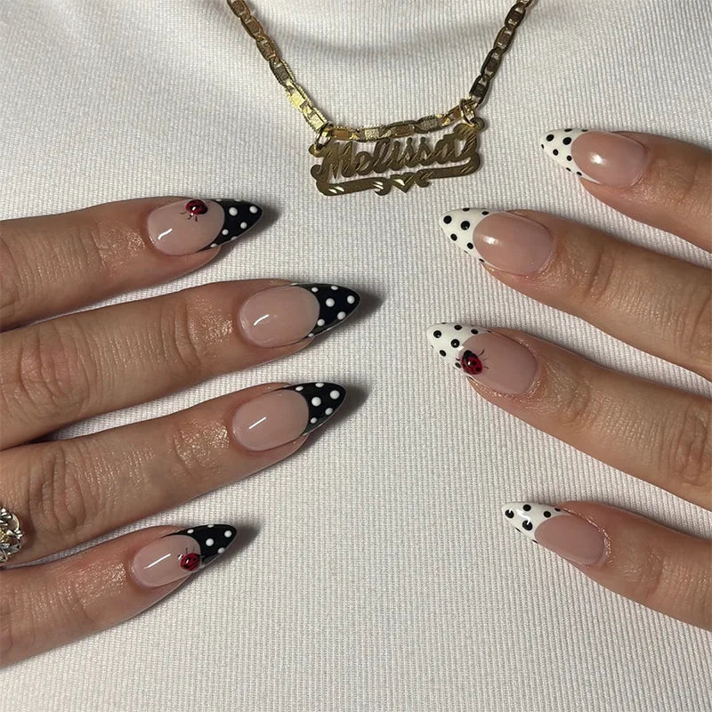 24PCS  Press on Nails Designs