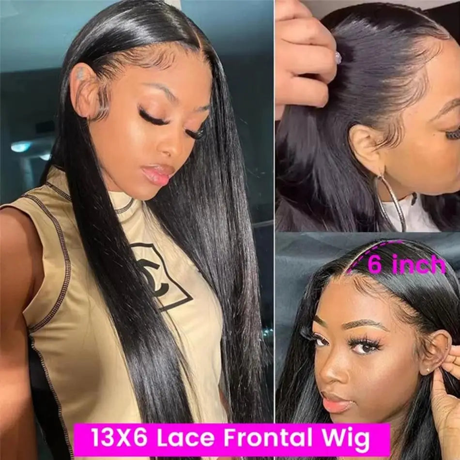 Real Hd 360 Straight Full Lace wig Human Hair