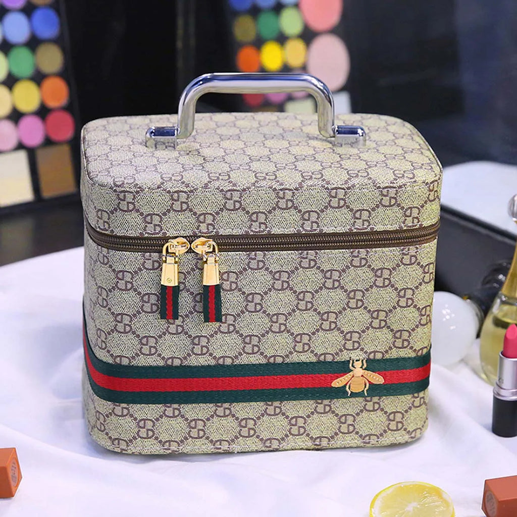 PU leather cosmetic case