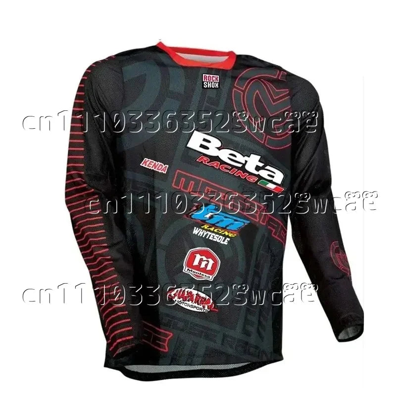 MEN'S LONG-SLEEVED MOTOCROSS RIDING JERSEY