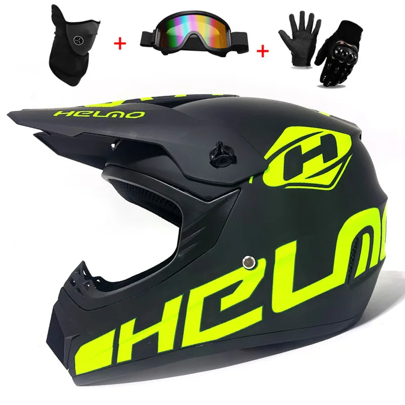 Motorcycle kids full Helmet Motocross