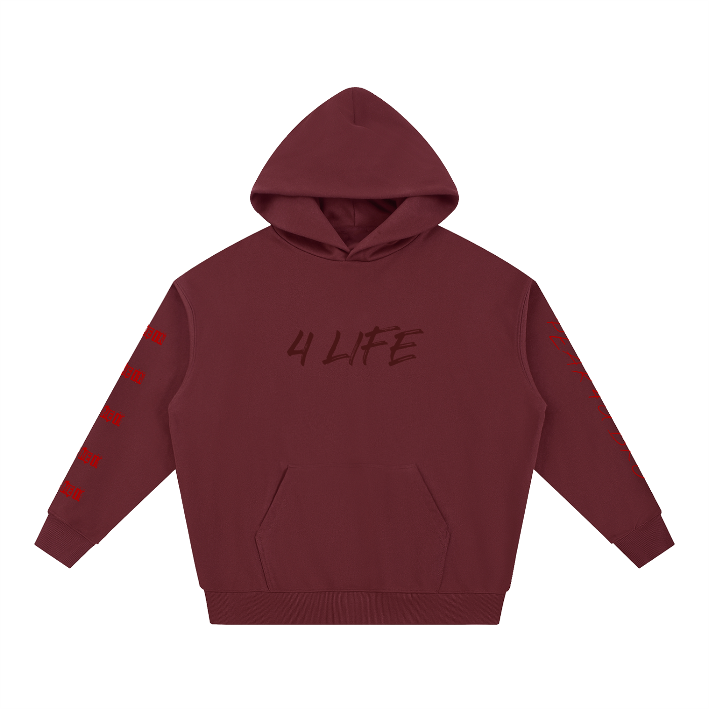 4 LIFE TAP IN Essential Heavyweight Hoodie