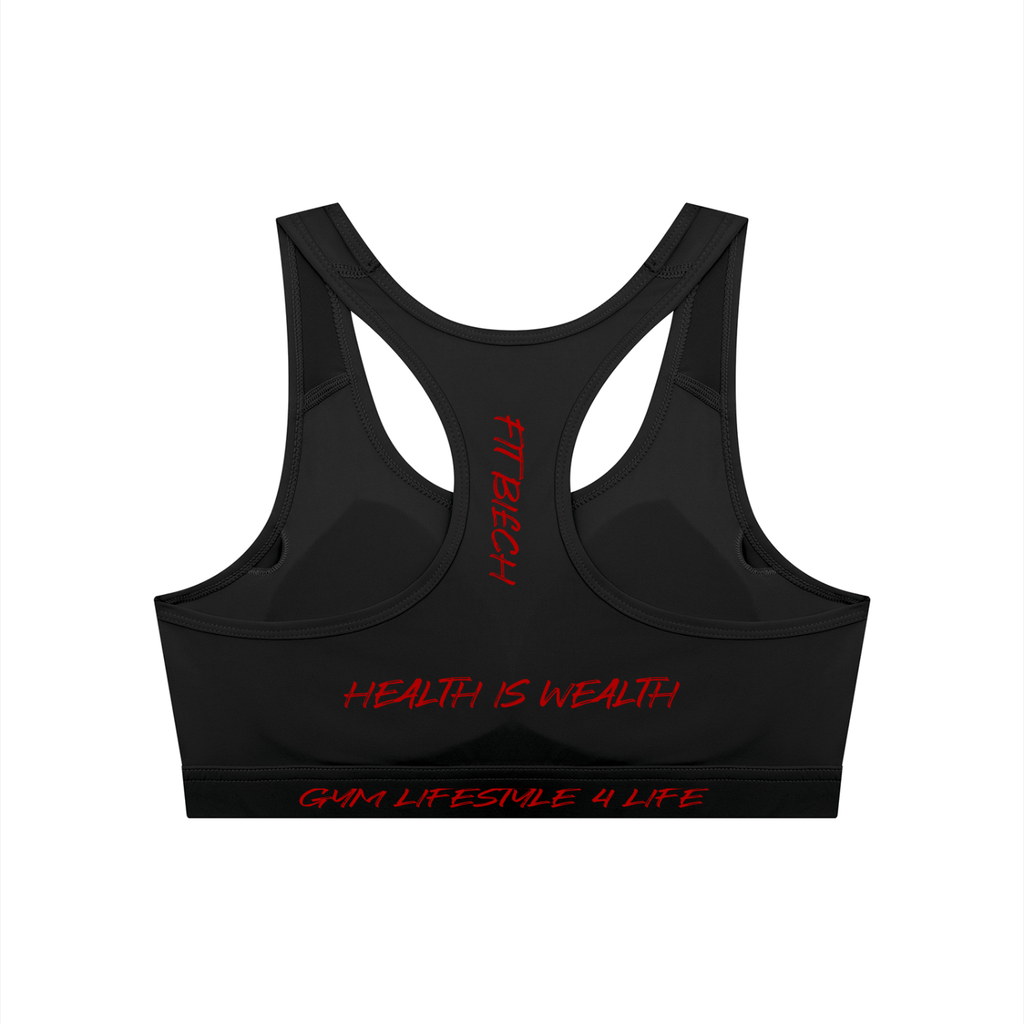 Women's Cropped Sports Bra